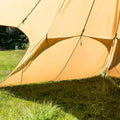 Boutique Camping 10m Star Shade Canopy Side Walls