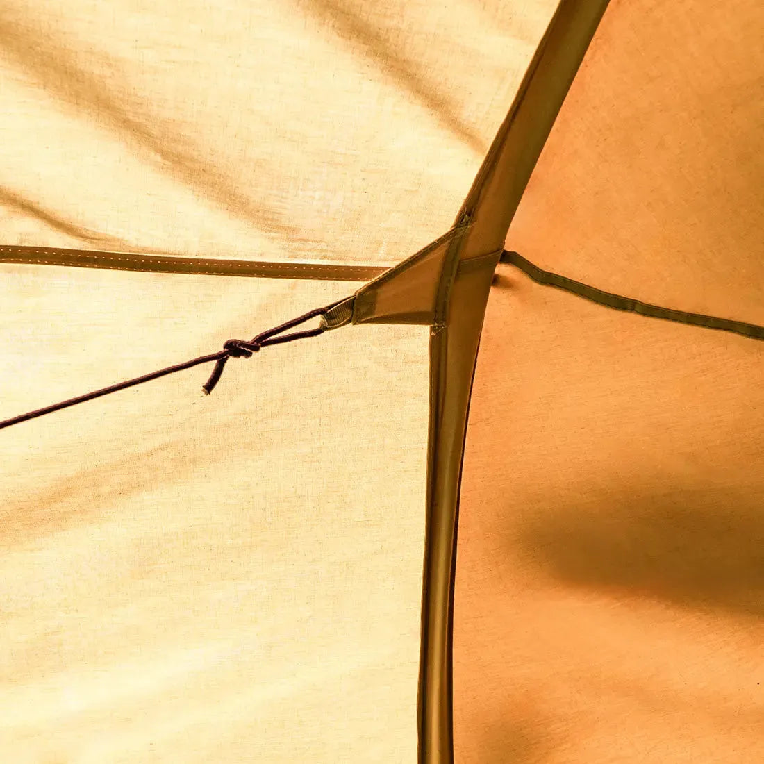 Boutique Camping Bell Tent Curved Canopy Awning