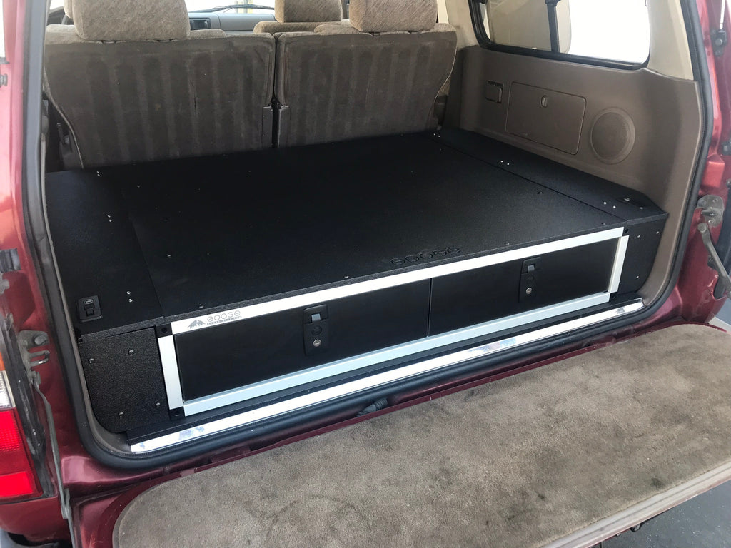 Stealth Sleep and Storage Package for Toyota Land Cruiser 1991-1997 80 Series - 43-3/8" W x 8" H x 40" D