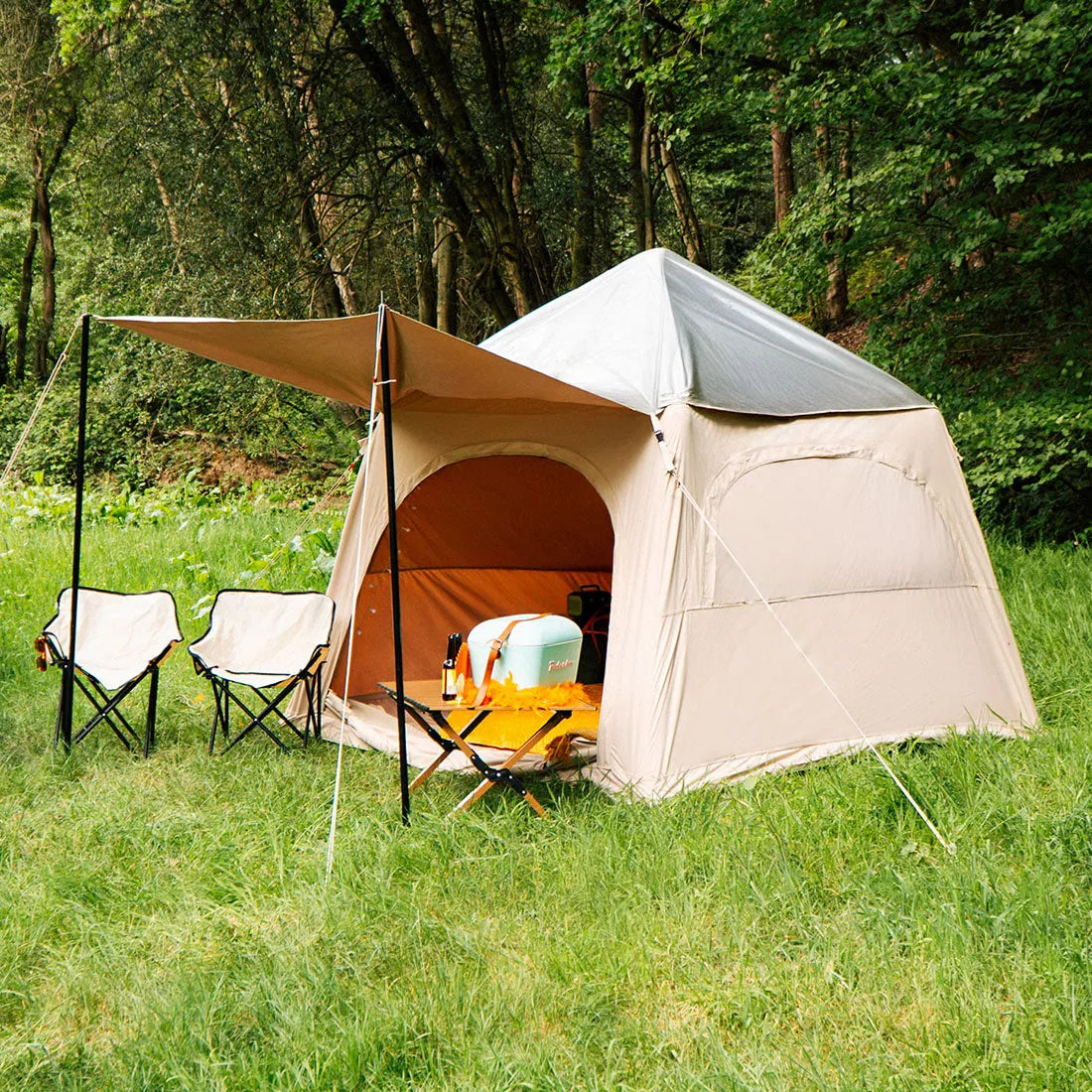 Boutique Camping Reflective Cover - Stellar Festival Tent