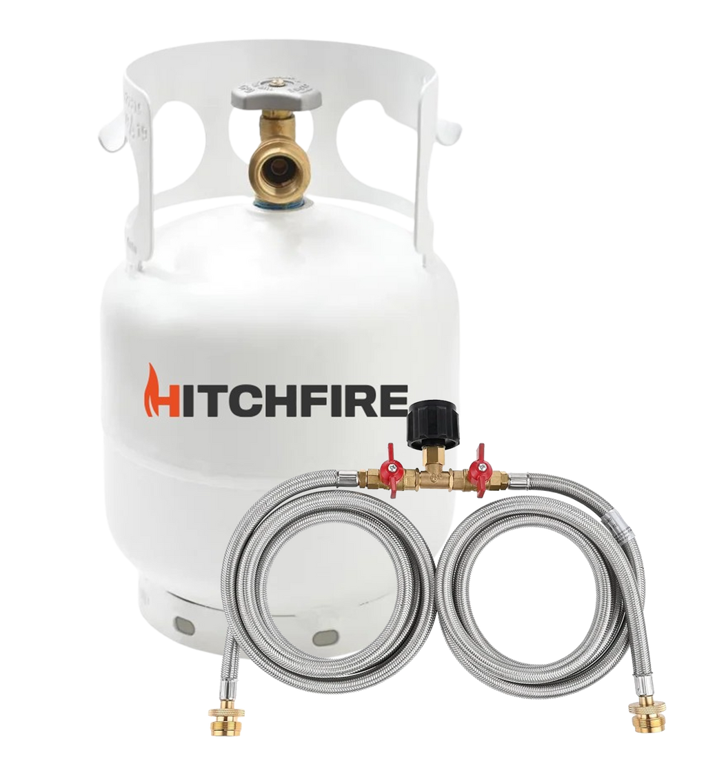 5LB Refillable Propane Tank with Optional Carrying Case