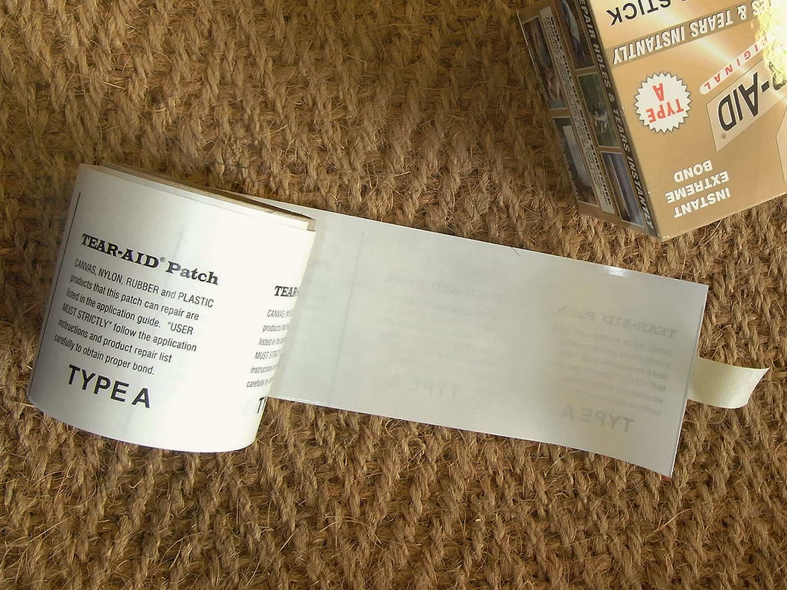 Tear-Aid® Canvas Tent Repair Kit - Type A