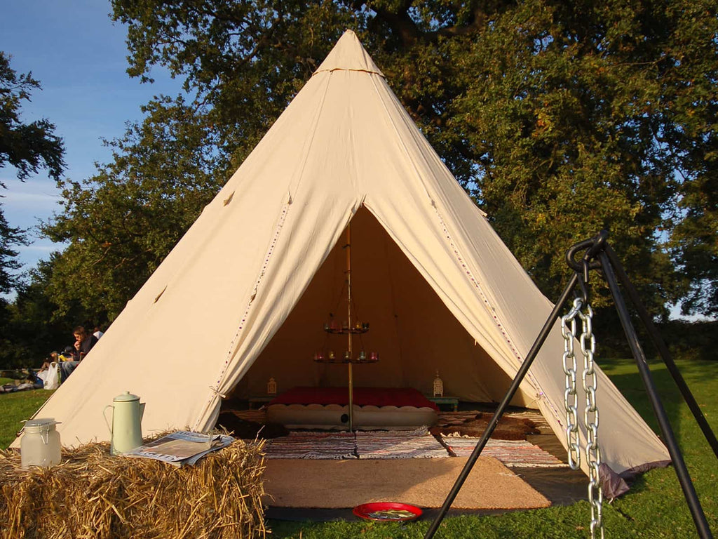 4 metre Ultimate Single Pole Tipi Tent