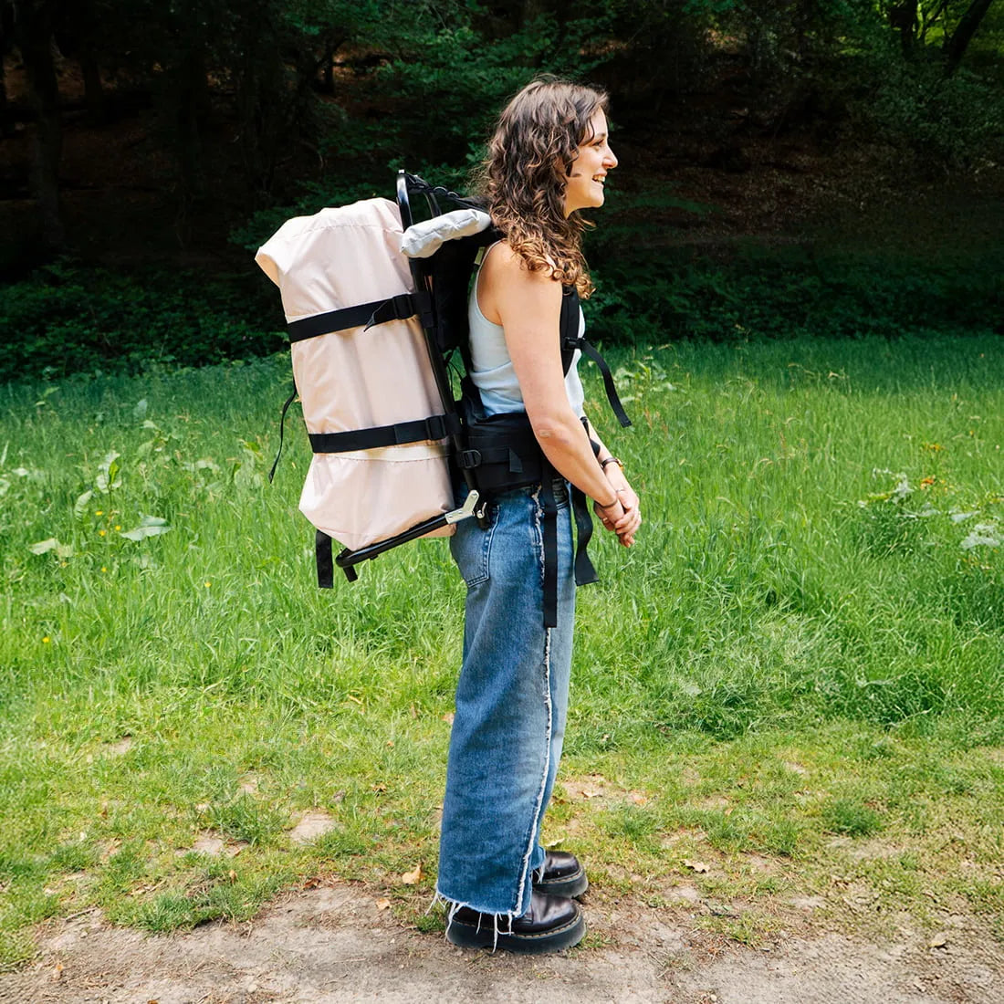 Boutique Camping Bell Tent Framed Carry Backpack