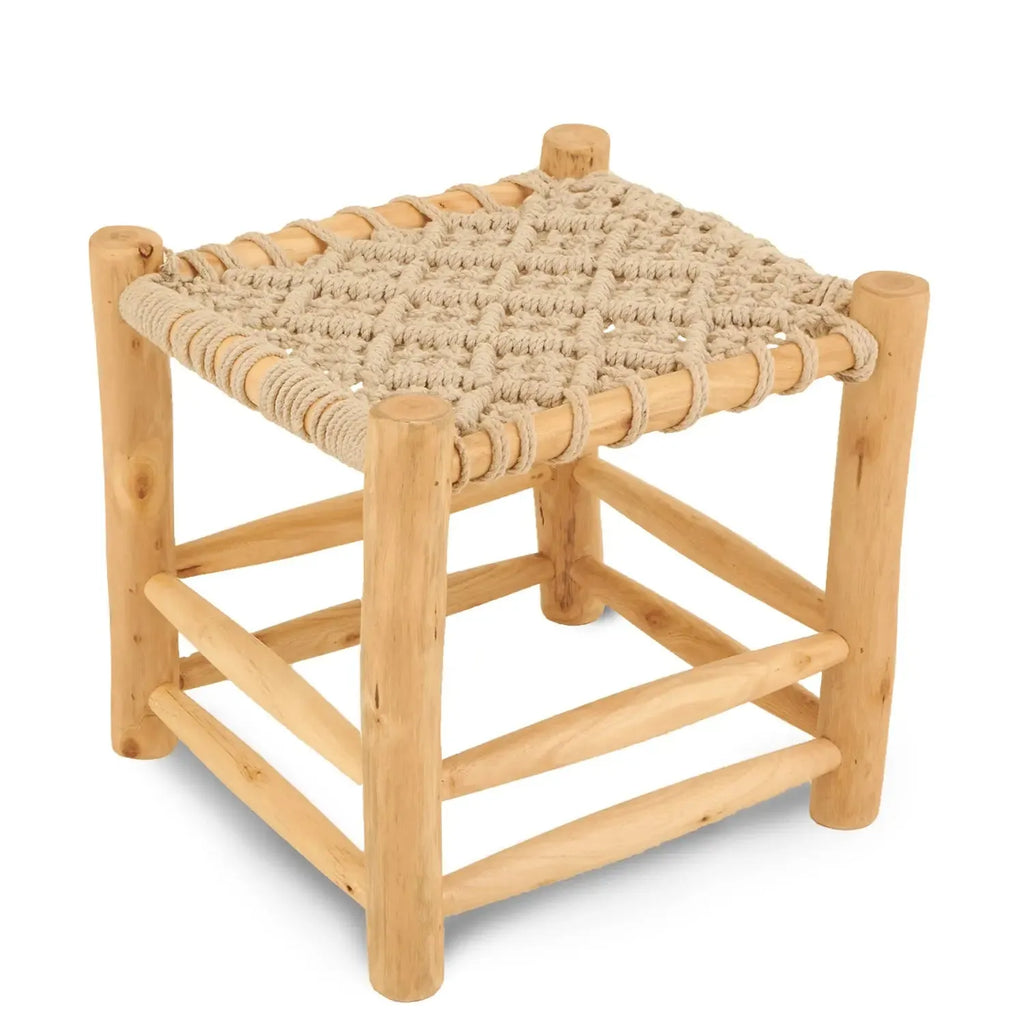 Boutique Camping Macrame Camping Stool
