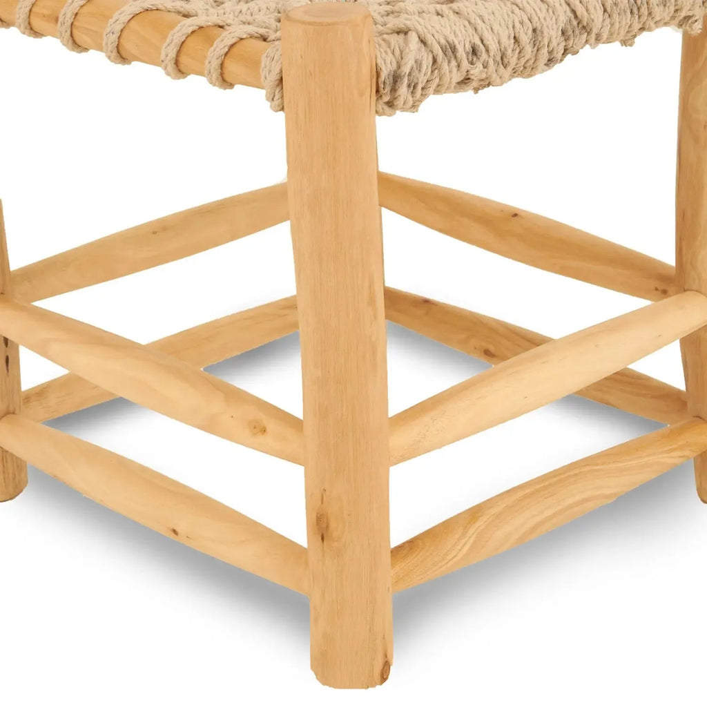 Boutique Camping Macrame Camping Stool