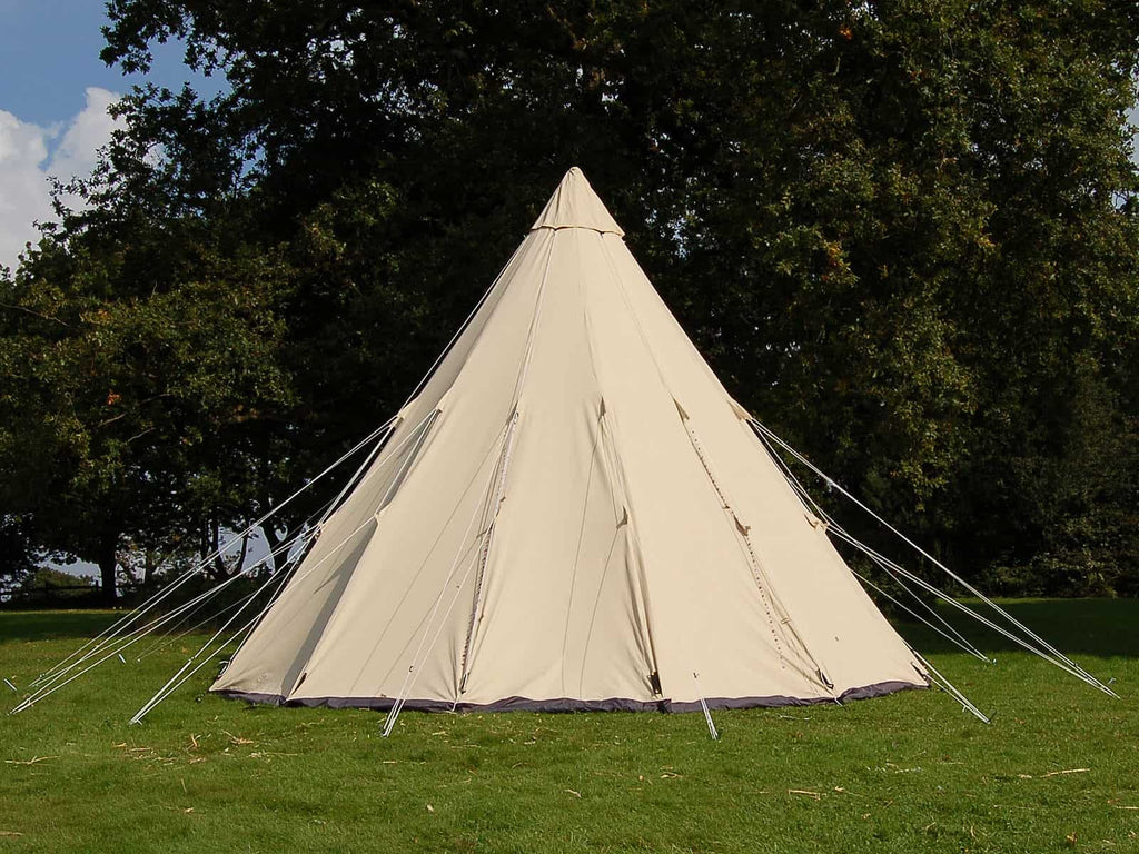 4 metre Ultimate Single Pole Tipi Tent