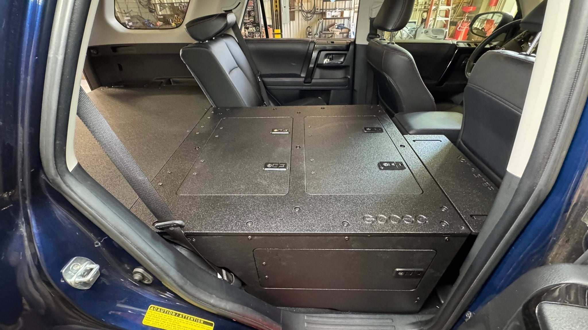 Toyota - 4Runner - 2010-Present - 5th Gen - Standard - Explore Series - Seat Delete Plate System - Second Row - V2 - 10" Module Based