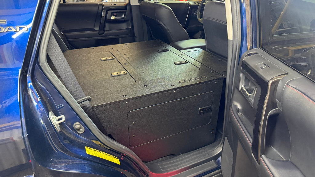 Toyota - 4Runner - 2010-Present - 5th Gen - Standard - Explore Series - Seat Delete Plate System - Second Row - V2 - 10" Module Based
