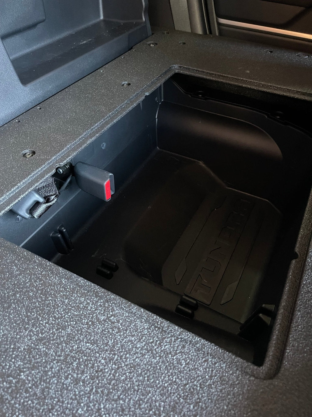 Toyota Tundra 2022-Present 3rd Gen. DoubleCab - Second Row Seat Delete Plate System