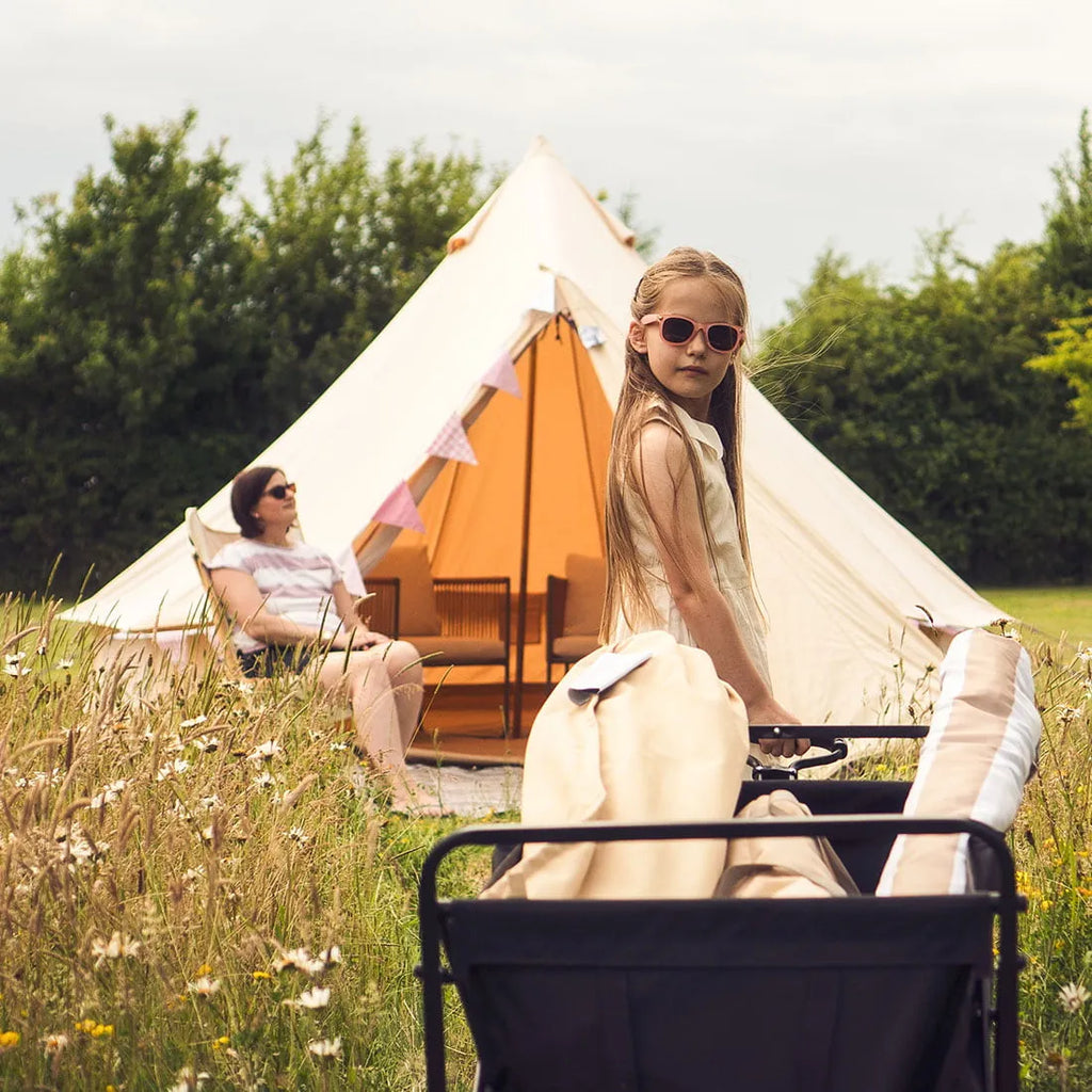 Boutique Camping Bell Tent Triangle Tarp Awning