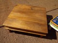 Camping with Soul Square Indian Table - Varnished