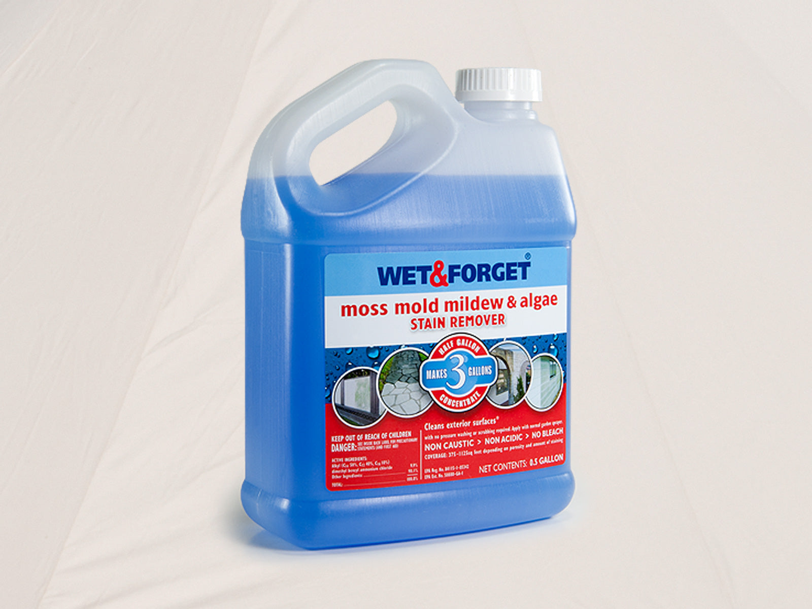 Wet & Forget: Mould, Algae, Lichen and Moss Removal & Killer (5L)